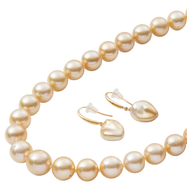 南洋ナチュラルゴールドネックレス