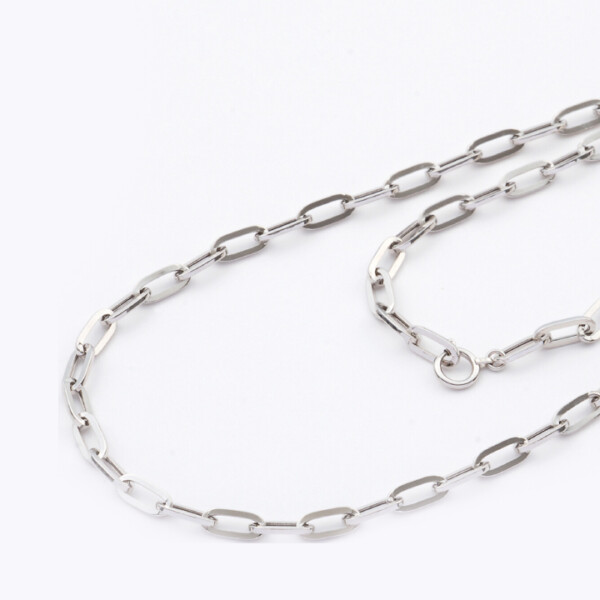 K18地金6.66ｇロングネックレス